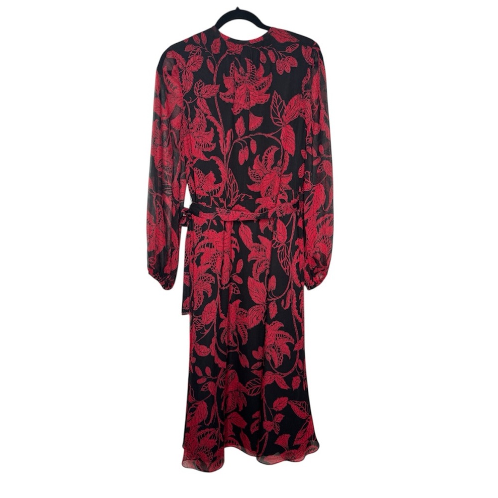 Ted Baker London Hadlee Rococo button-down midi women sz 4 dress formal evening - Picture 6 of 10
